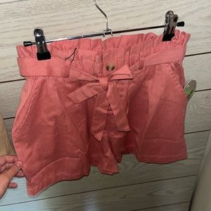 Pink shorts